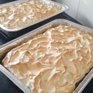 Large Lemon Meringue pies